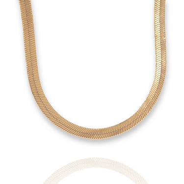 Gold Snake Chain Necklace